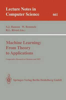 Machine Learning: From Theory to Applications 1