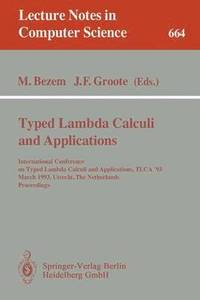 bokomslag Typed Lambda Calculi and Applications