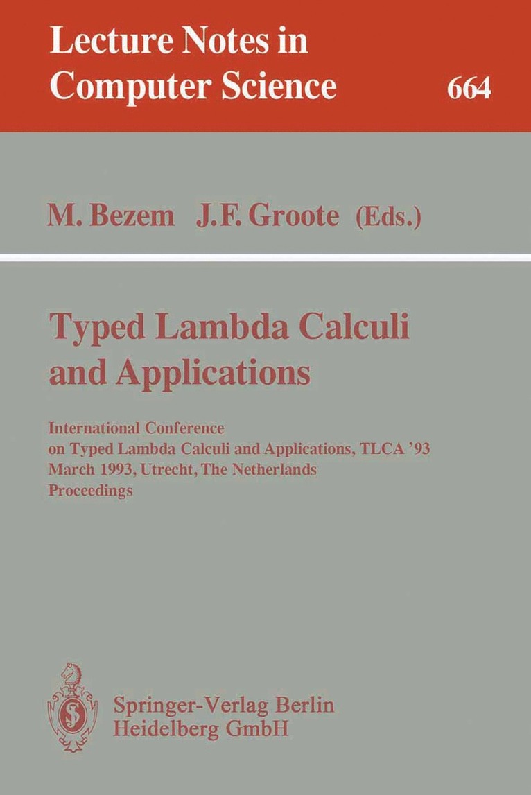 Typed Lambda Calculi and Applications 1