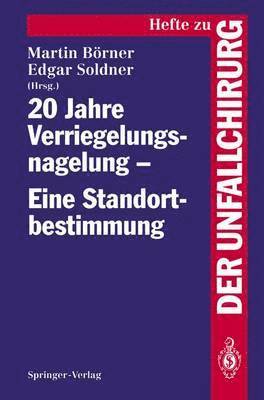 bokomslag 20 Jahre Verriegelungsnagelung - Eine Standortbestimmung