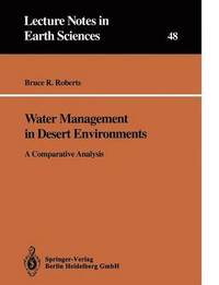 bokomslag Water Management in Desert Environments