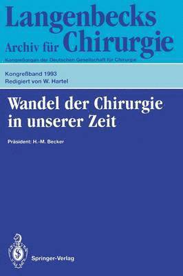 bokomslag Wandel der Chirurgie in unserer Zeit