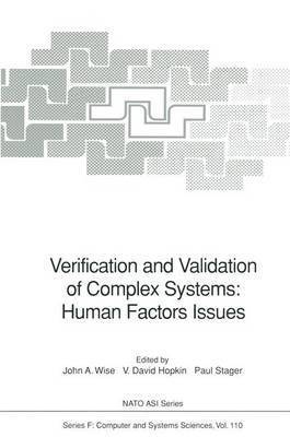 bokomslag Verification and Validation of Complex Systems: Human Factors Issues