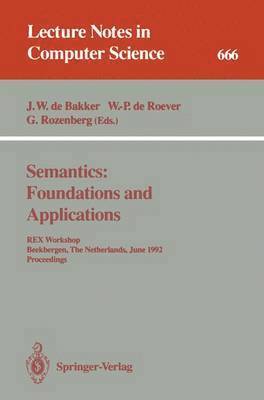 bokomslag Semantics: Foundations and Applications