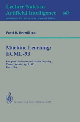 Machine Learning: ECML-93 1