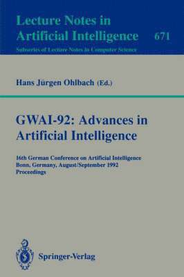 GWAI-92: Advances in Artificial Intelligence 1