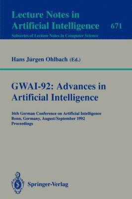 GWAI-92: Advances in Artificial Intelligence