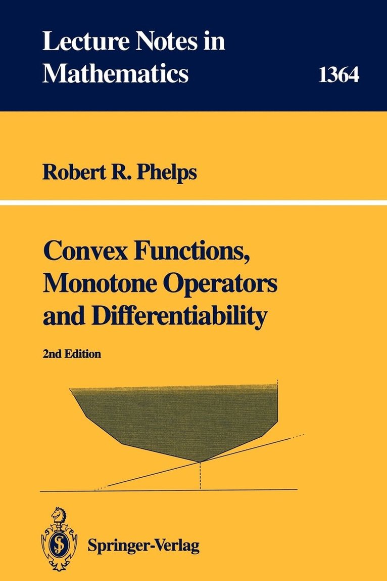 Convex Functions, Monotone Operators and Differentiability 1