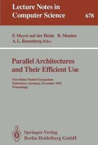 bokomslag Parallel Architectures and Their Efficient Use