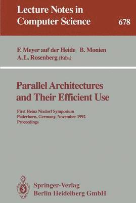bokomslag Parallel Architectures and Their Efficient Use