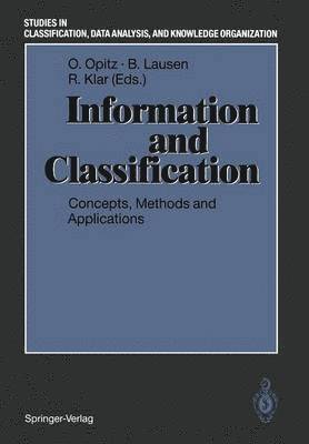 Information and Classification 1