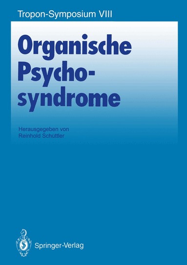 Reinhold Schüttler, Reinhold Schüttler - Organische Psychosyndrome, Häftad