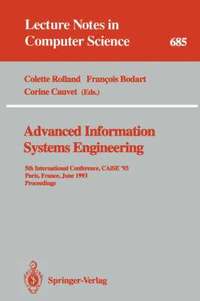 bokomslag Advanced Information Systems Engineering