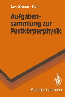 bokomslag Aufgabensammlung zur Festkrperphysik