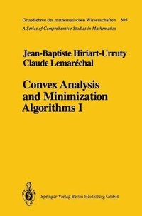 bokomslag Convex Analysis and Minimization Algorithms I