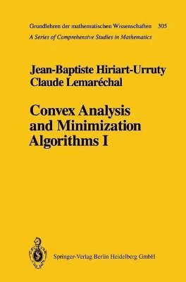 bokomslag Convex Analysis and Minimization Algorithms I