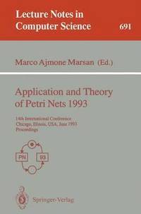 bokomslag Application and Theory of Petri Nets 1993