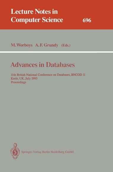 Michael F. Worboys, Anna F. Grundy - Advances in Databases, Häftad