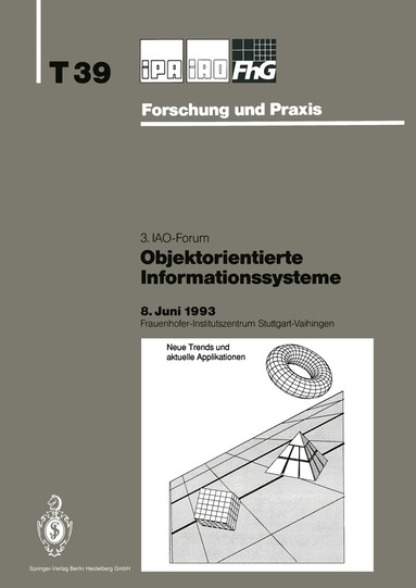 Hans-Jörg Bullinger - Objektorientierte Informationssysteme, Häftad