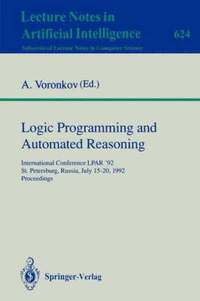 bokomslag Logic Programming and Automated Reasoning
