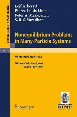 Nonequilibrium Problems in Many-Particle Systems 1