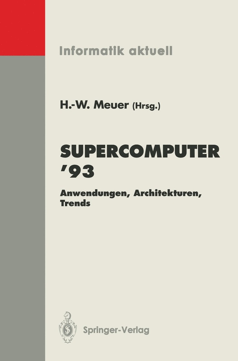 Hans-Werner Meuer - Supercomputer ’93, Häftad