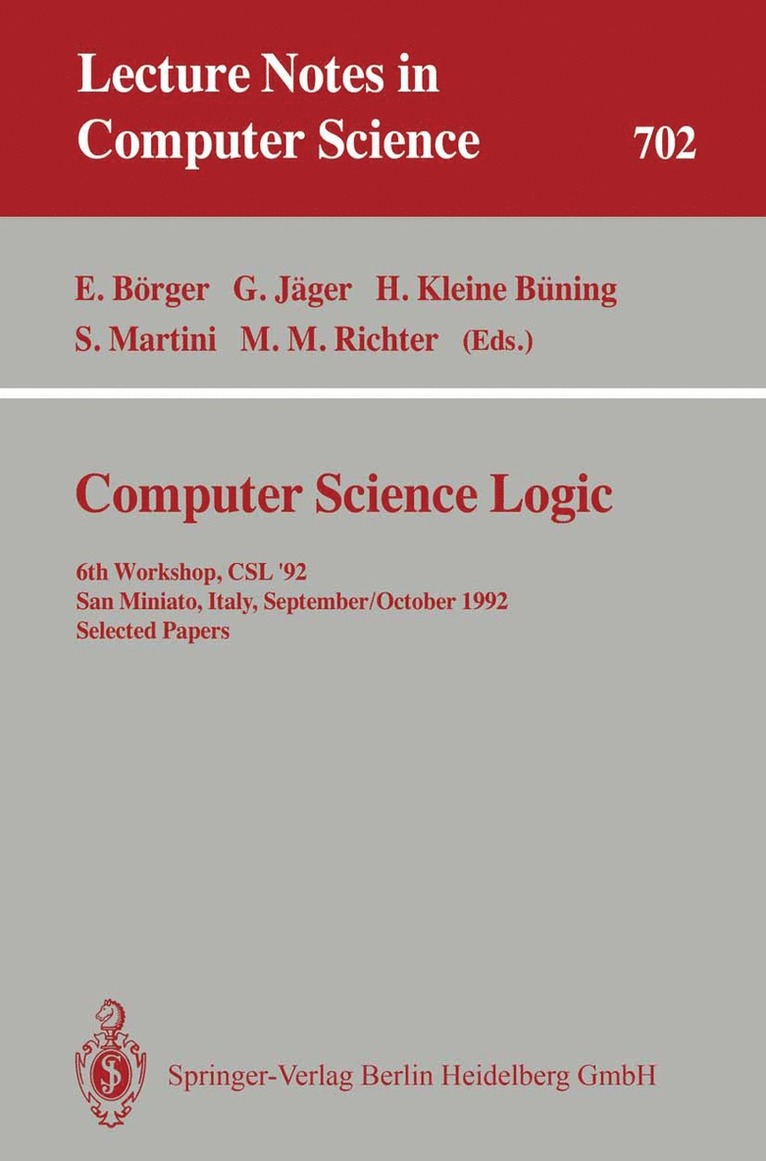 Computer Science Logic 1