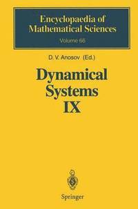 bokomslag Dynamical Systems IX