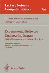 bokomslag Experimental Software Engineering Issues: