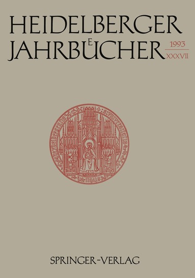 Kenneth A. Loparo, J. Springer - Heidelberger Jahrbücher, Häftad