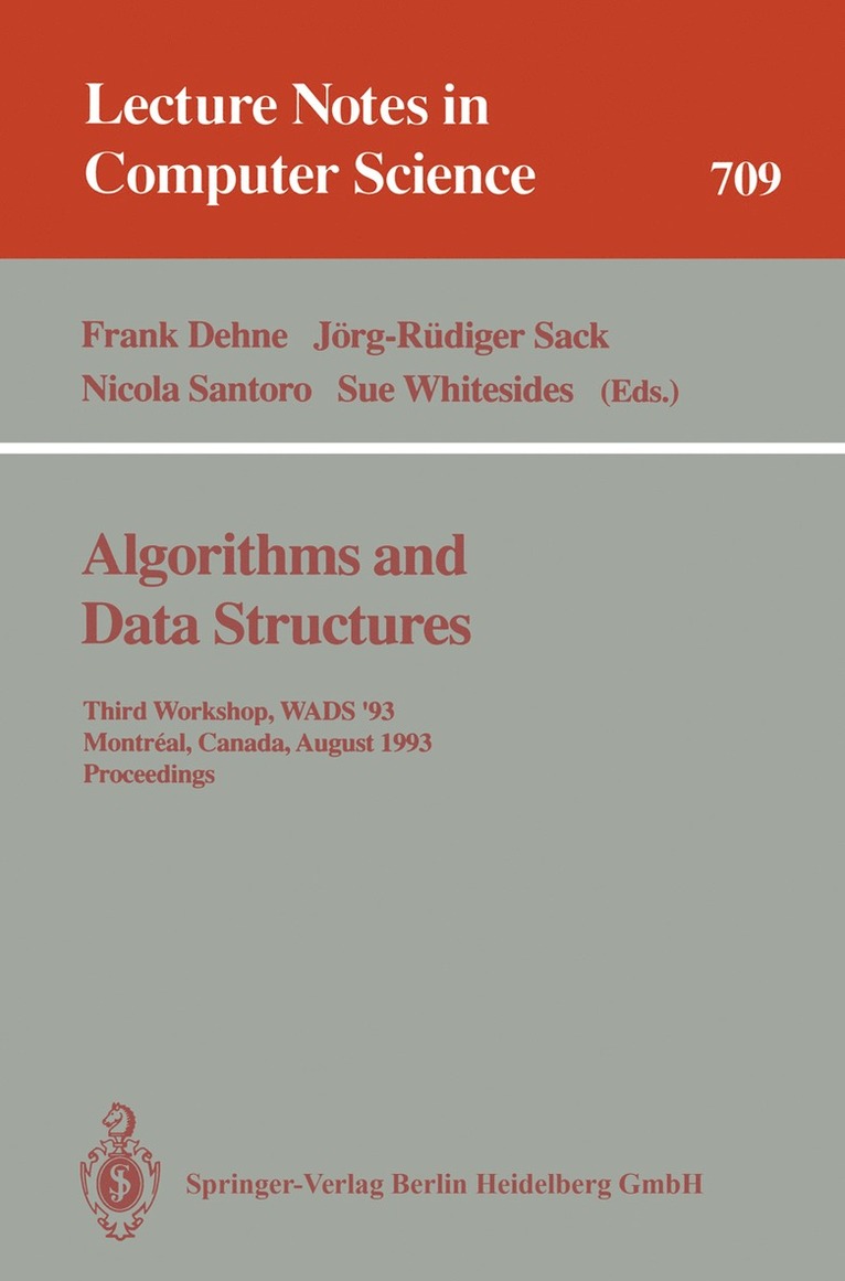 Algorithms and Data Structures 1