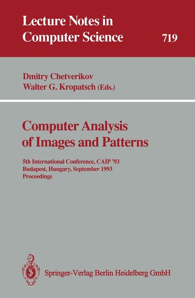 Dmitry Chetverikov, Walter Kropatsch - Computer Analysis of Images and Patterns, Häftad