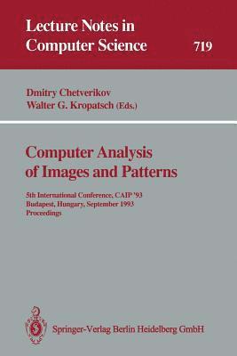 bokomslag Computer Analysis of Images and Patterns