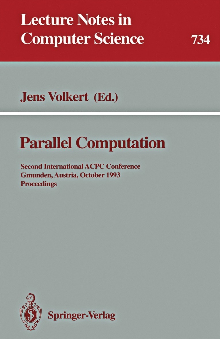 Jens Volkert - Parallel Computation, Häftad
