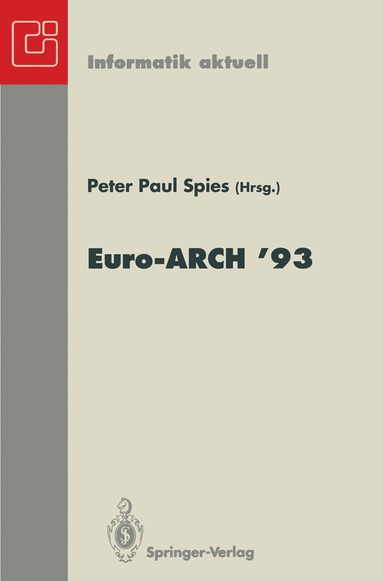 bokomslag Europäischer Informatik Kongreß Architektur von Rechensystemen Euro-ARCH '93