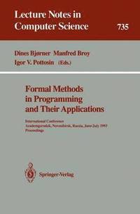 bokomslag Formal Methods in Programming and Their Applications