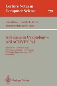 bokomslag Advances in Cryptology - ASIACRYPT '91