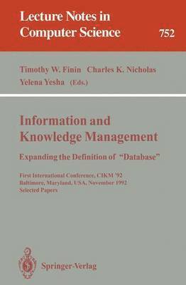 Information and Knowledge Management: Expanding the Definition of Database 1