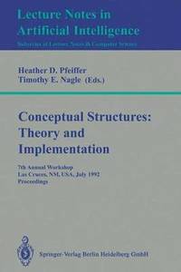 bokomslag Conceptual Structures: Theory and Implementation