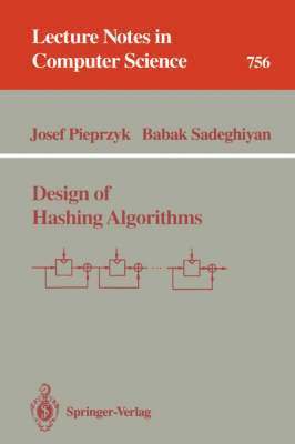 bokomslag Design of Hashing Algorithms