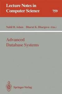 bokomslag Advanced Database Systems