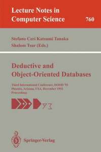 bokomslag Deductive and Object-Oriented Databases