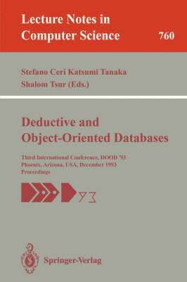 Deductive and Object-Oriented Databases 1