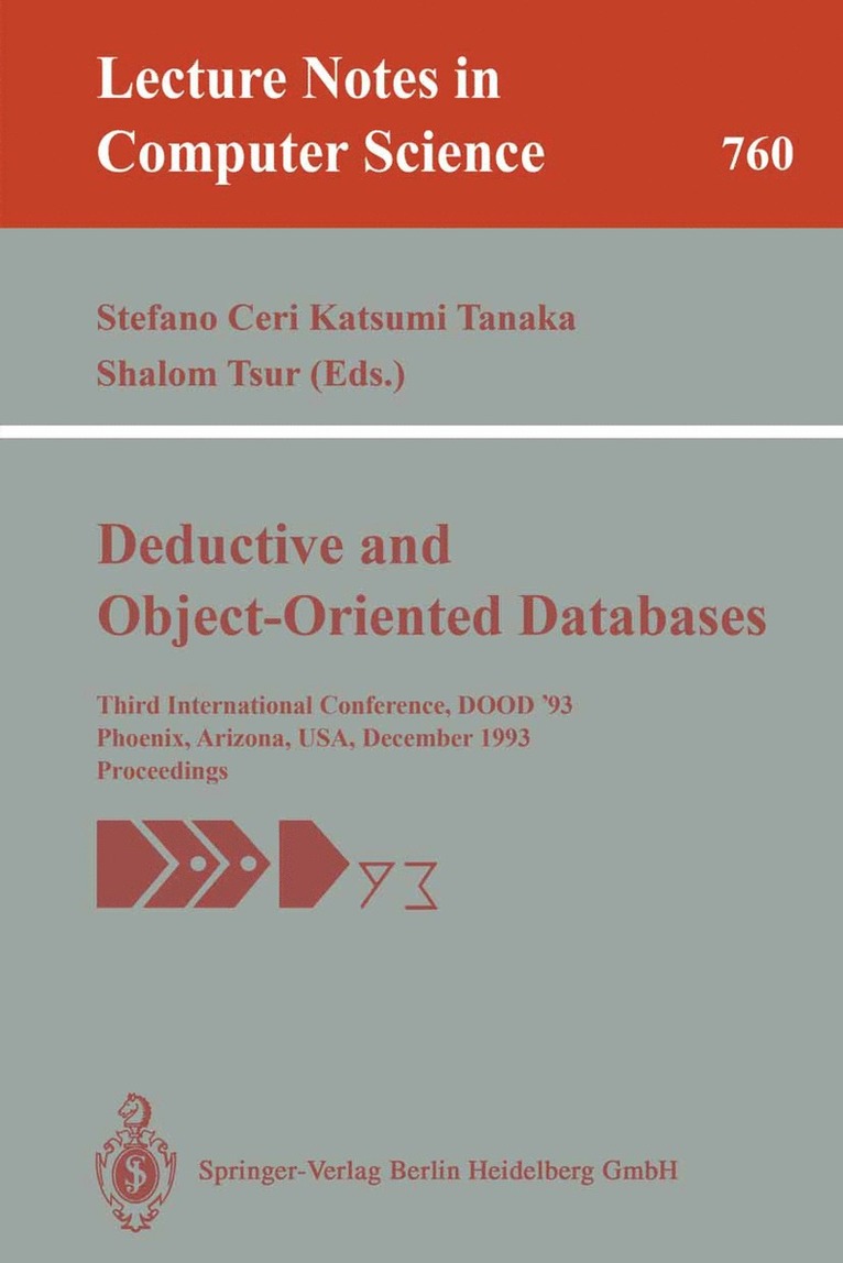 Deductive and Object-Oriented Databases 1