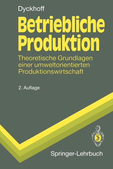 bokomslag Betriebliche Produktion