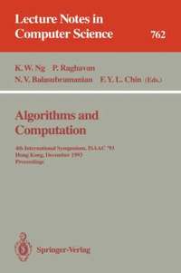 bokomslag Algorithms and Computation