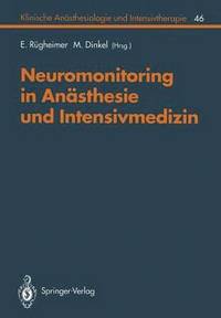 bokomslag Neuromonitoring in Ansthesie und Intensivmedizinc