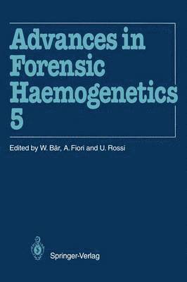 Advances in Forensic Haemogenetics 1