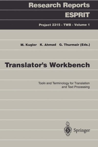 bokomslag Translator's Workbench