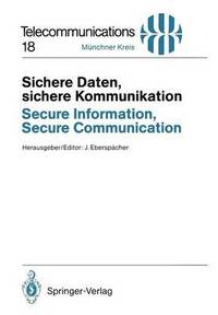 bokomslag Sichere Daten, sichere Kommunikation / Secure Information, Secure Communication